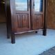 brutalist display cabinet olavi hanninen solid oak mikko nupponen, finland 1960
