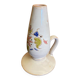 Old Lamp Base White Ceramic Soliflore Vintage Flower Decor