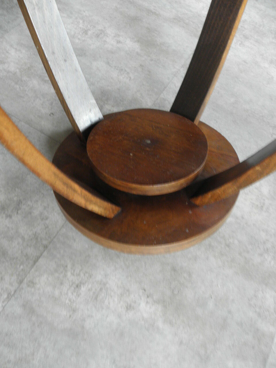 Table basse en bois art déco