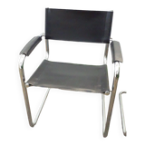 Black design armchair