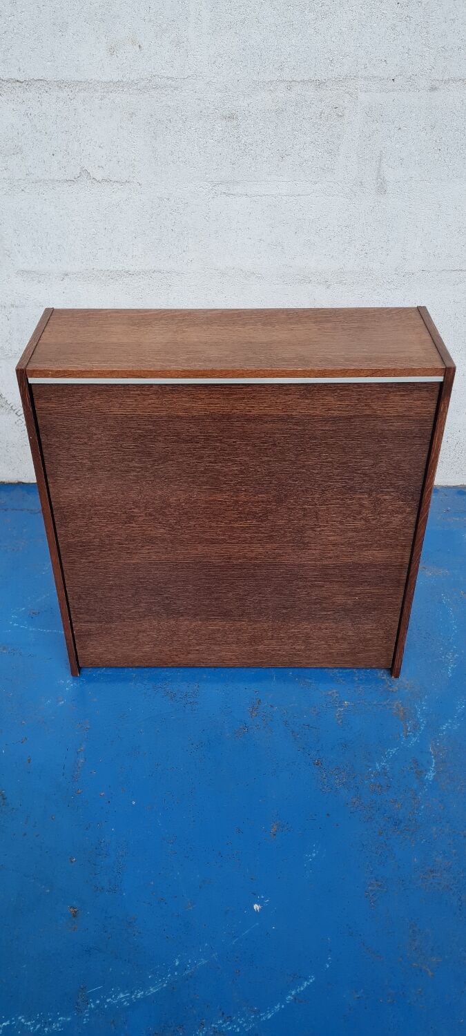 Vintage retractable folding table