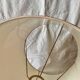 Large Vintage Pink Silk Lampshade - 40 x 34 cm