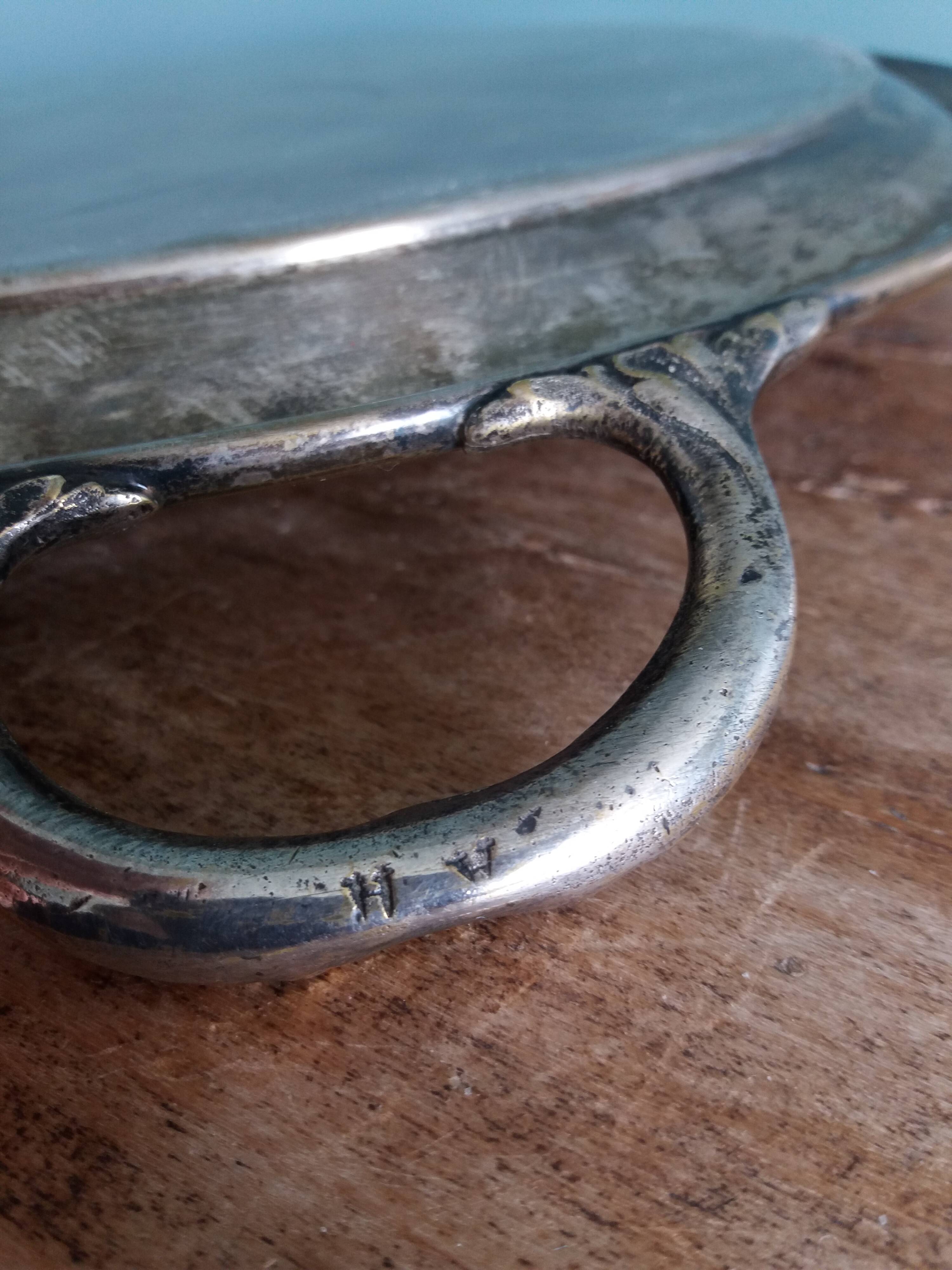 Silver-plated liqueur set