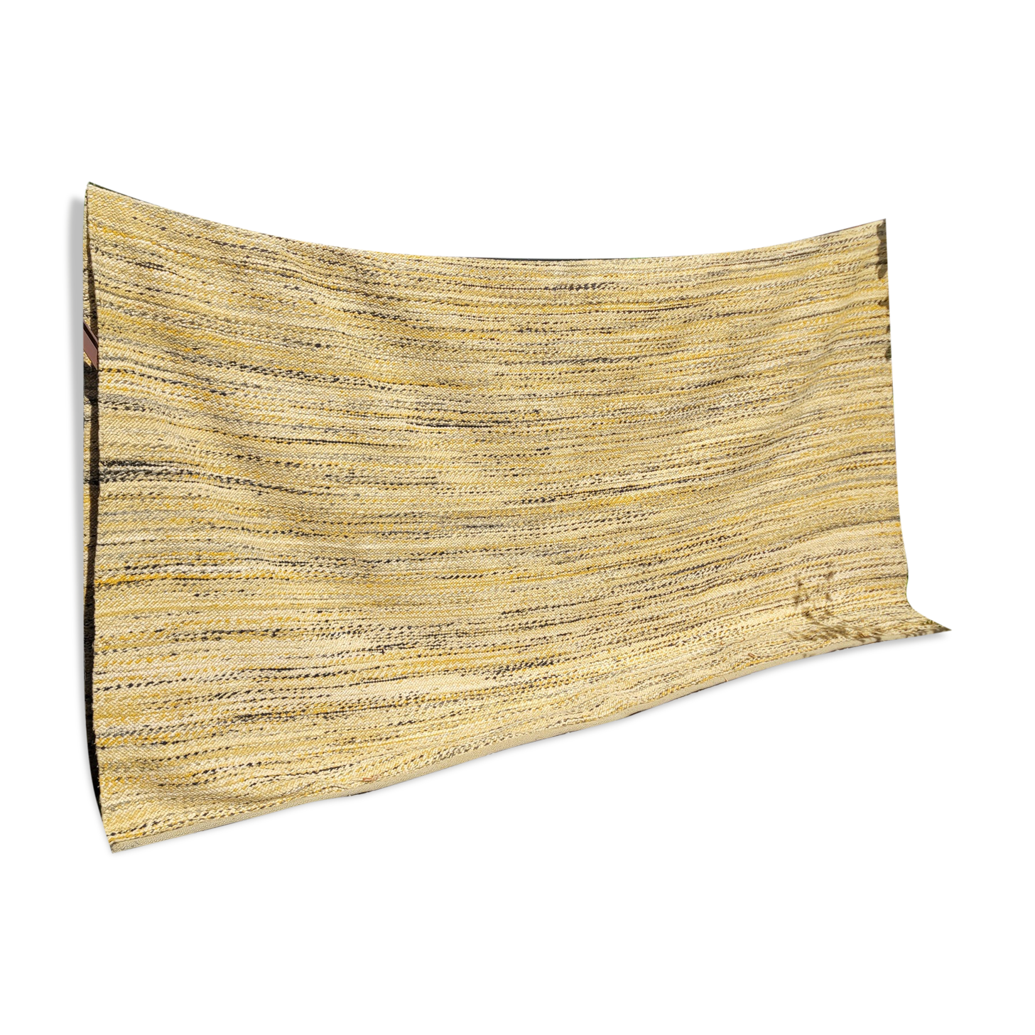 Vintage woven wool rug