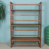 Folding bookcase shelf 50's