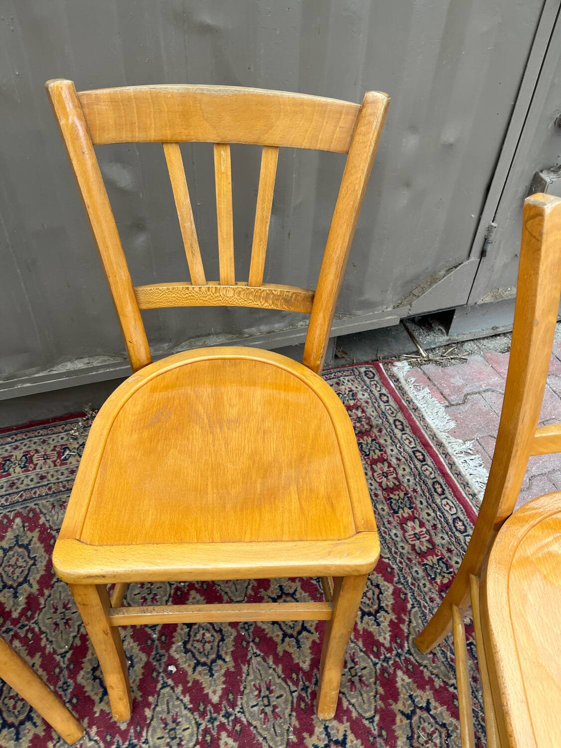 Four bistro chairs