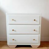 Commode années 50 vert pastel