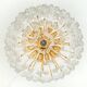 Lustre Palazzo en laiton doré et verre de Murano, Kalmar, Autriche, années 1970