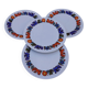 Villeroy & Boch porcelain dessert plates, Acapulco