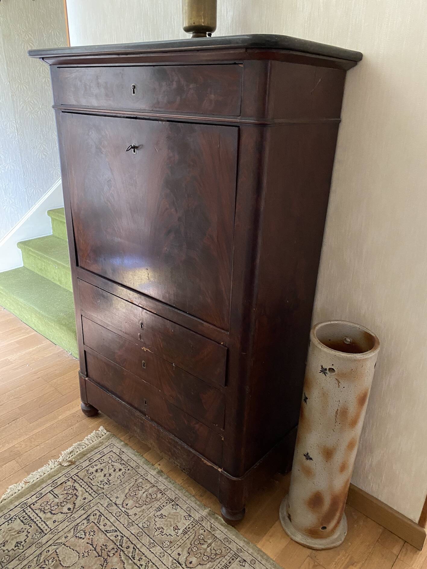 Mahogany Secretary Restoration Period
