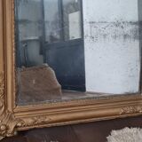 Antique rectangular mirror with moldings 103 x 68