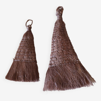 Traditional coconut brush