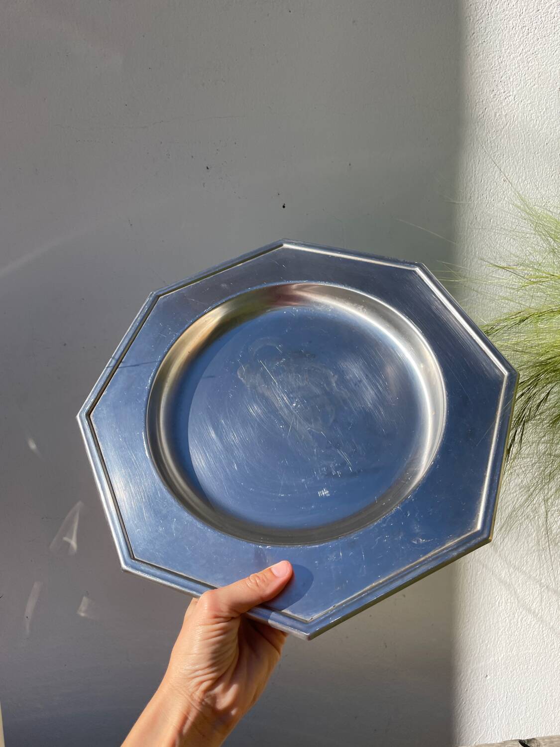 Jean Couzon stainless steel dish