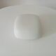Vintage Italian ceiling light in opaline from the 1960s.