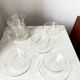 Vintage Glass Borosilicate Tea Set cups by Ilse Decho for Schott Jena, DDR