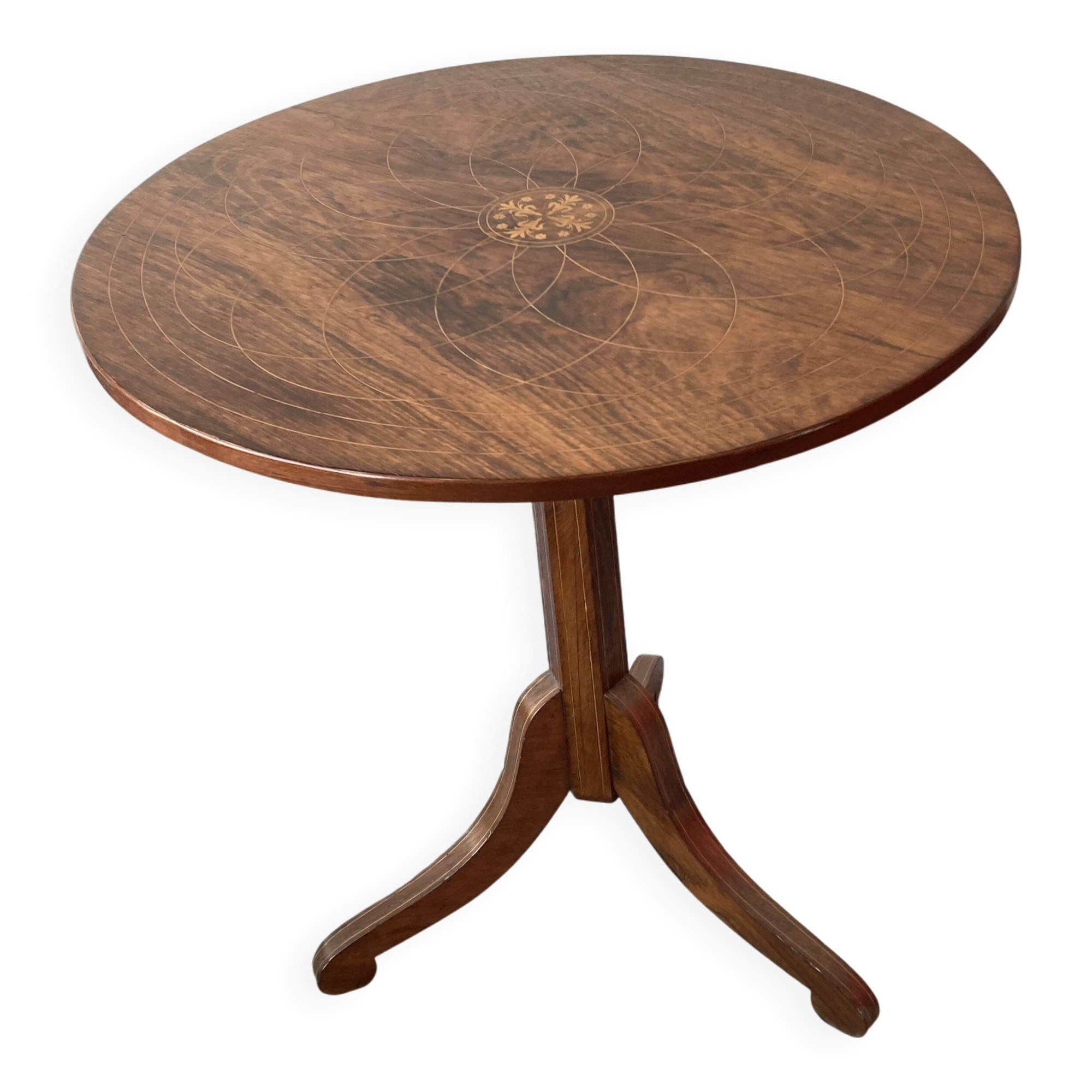 Charles X period pedestal table.