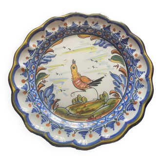 Bird decoration plate