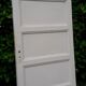 Porte vintage panneautée
