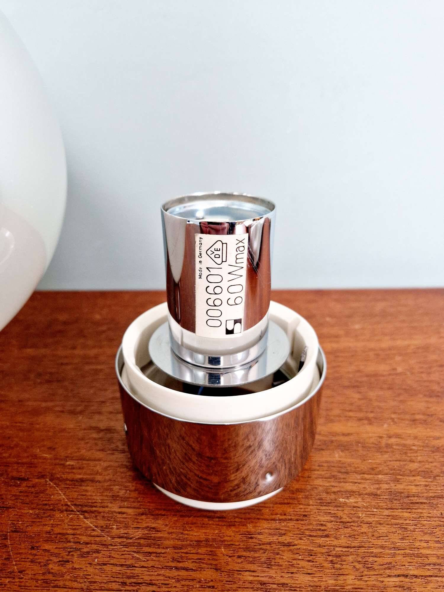 Opal glass wall/ceiling light, Motoko Ishii, 1970