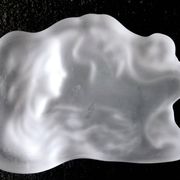 Rare sculpture Art Deco / plat à anneaux