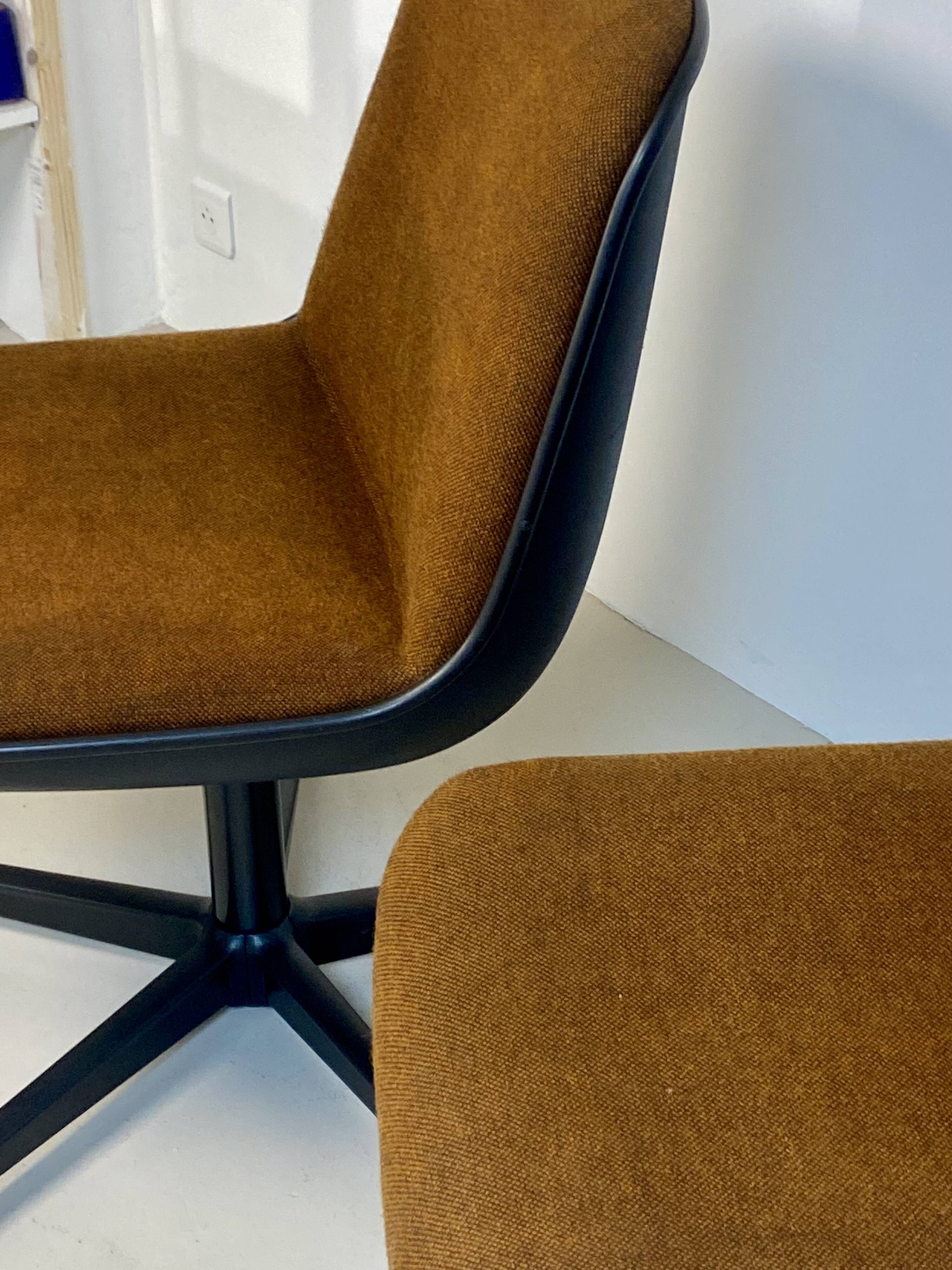 Pair of Comforto armchairs from the 1970s.