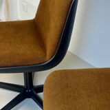 Pair of Comforto armchairs from the 1970s.