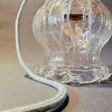 Transparent bulb portable lamp