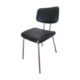 Chaise en métal et skai