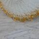 Italian Yellow Large Size Murano Glass Ceiling Fixture, Murano, 1980