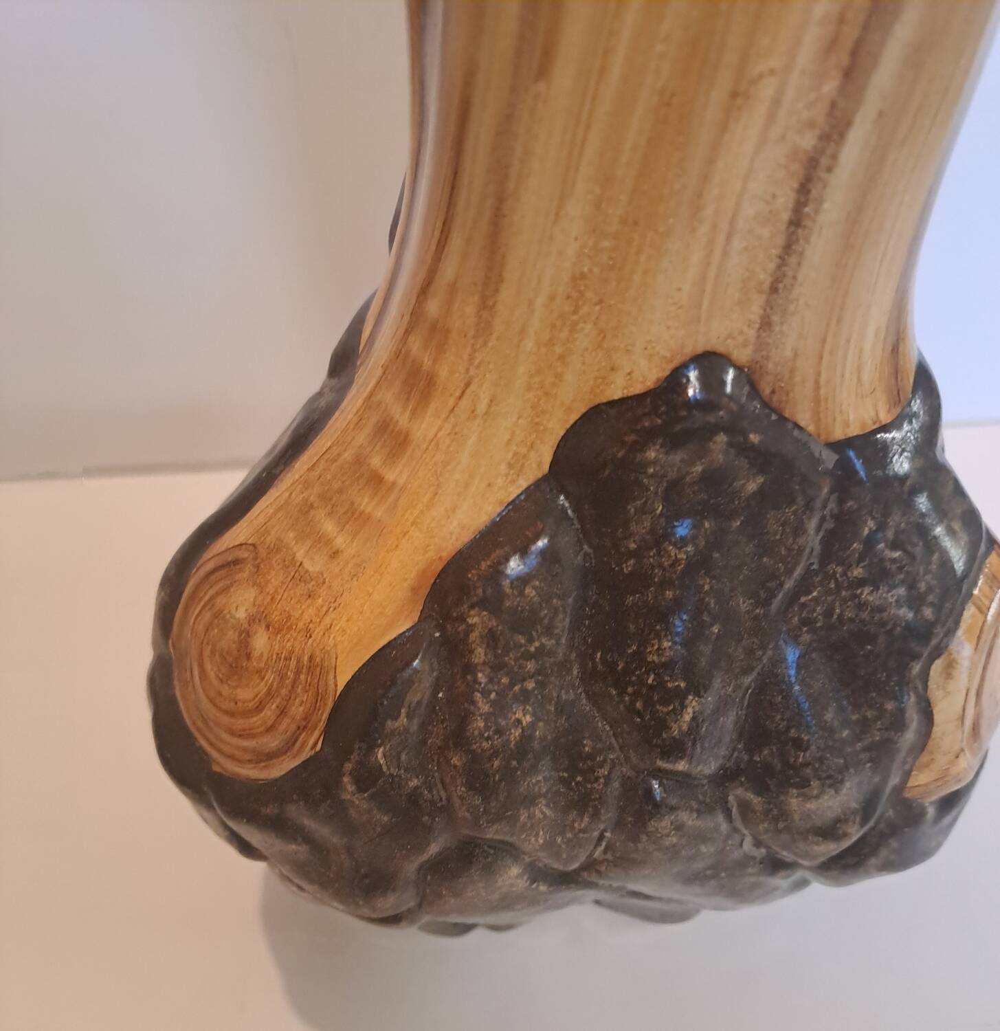 Cérart Monaco faux wood vase