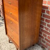 Vintage chest of drawers compass feet
