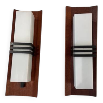 Pair of 50s wall lights