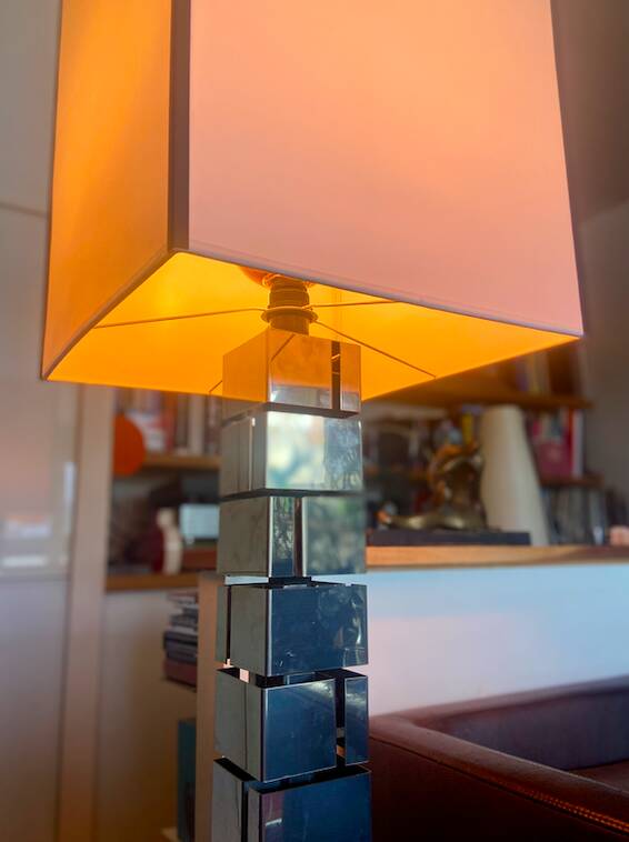 Lampadaire "building", Curtis & Jerre, USA, 1970