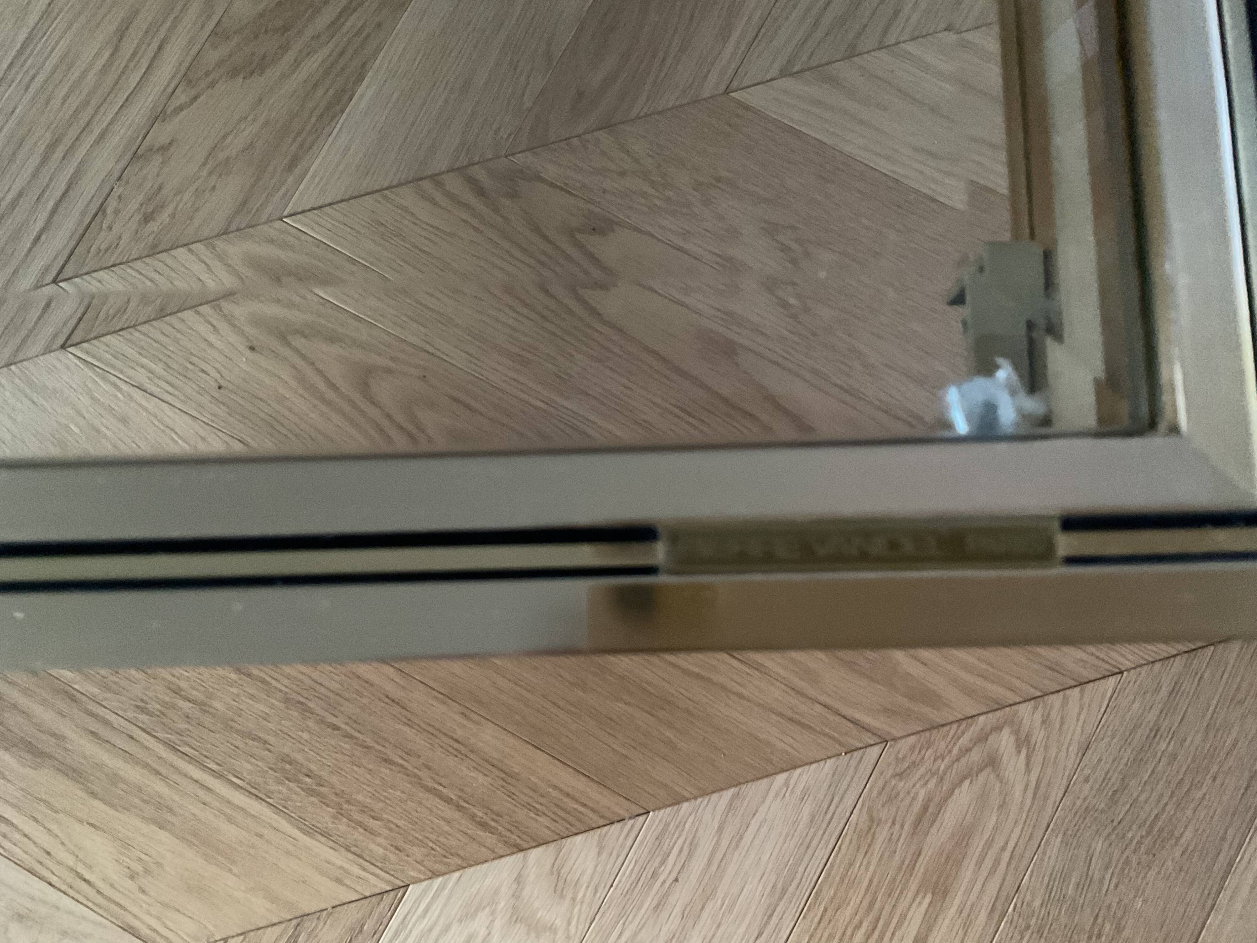 Square coffee table pierre vandel paris