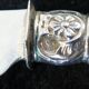 6 dessert knives blade and handle in sterling silver
