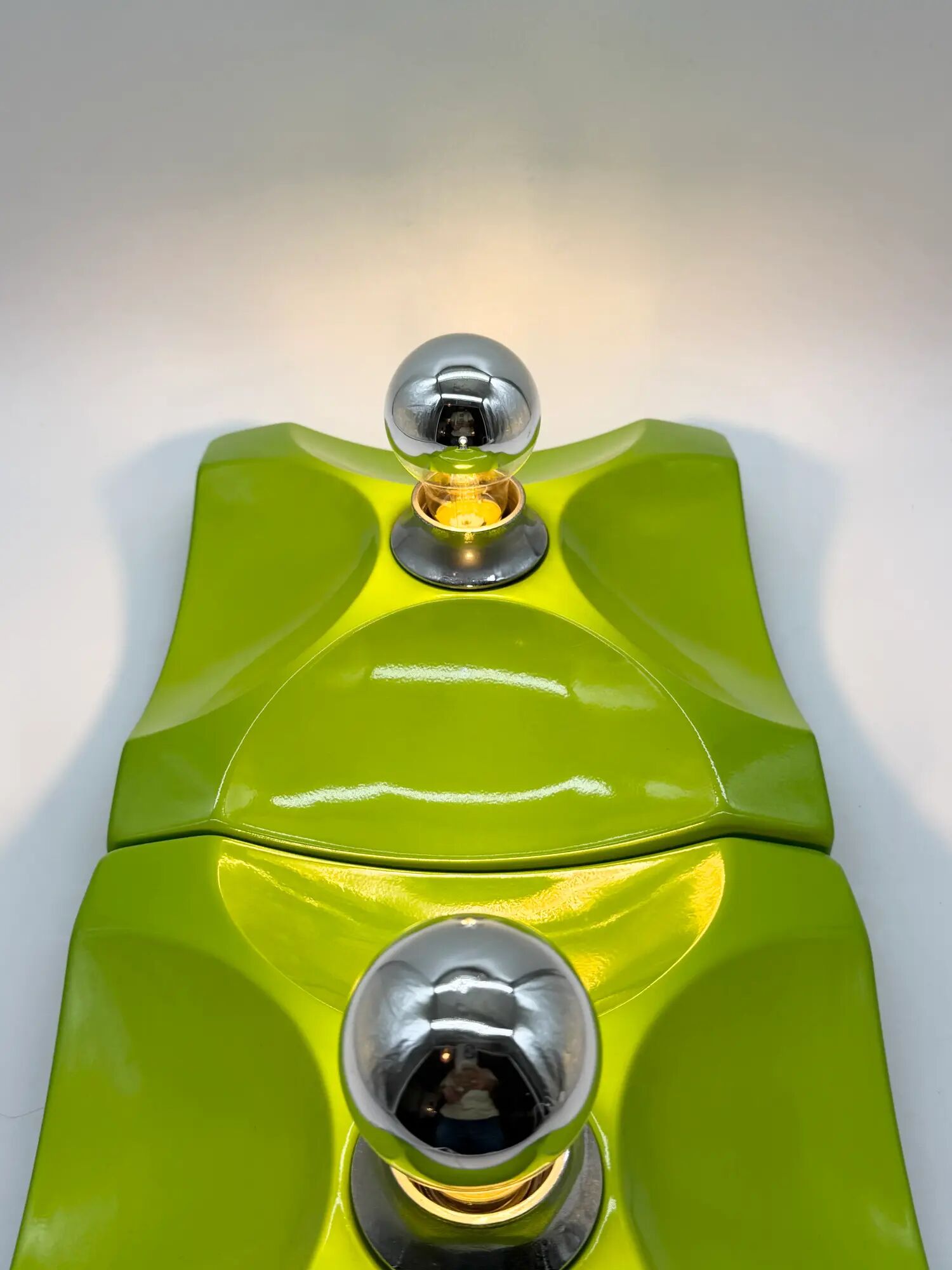 Pair of "Scudo" wall lights – Fael Luce, Italy, 1970s