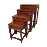 Tables trundle exotic wood China Asia XXeme