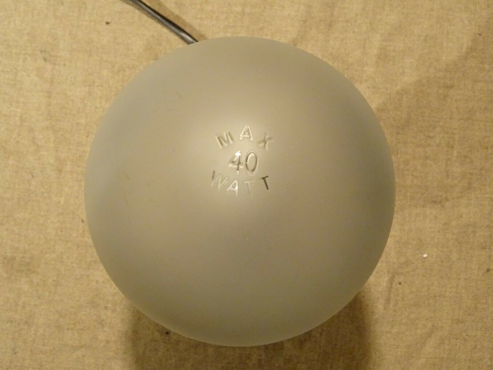 Ikea vintage 90's bulb-shaped lamp