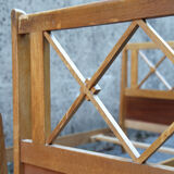 Twin beds to braces 1950