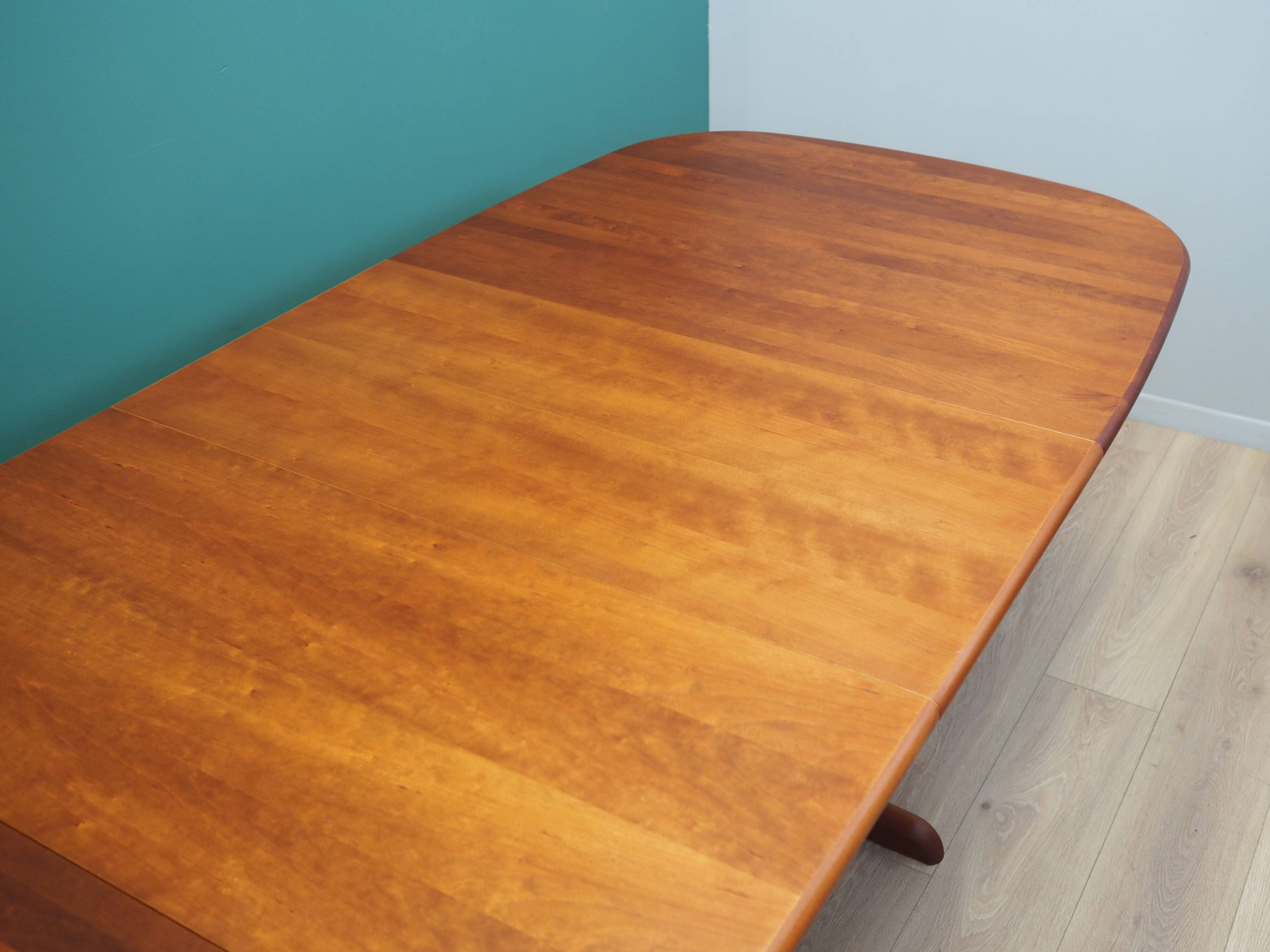 Cherry table, Danish design, 1970s, production: Denmark