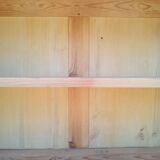 Solid cherry wood wardrobe