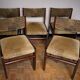 Set de 6 chaises 1980 style scandinave