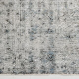 Classic gray & blue vintage rug 300x199cm
