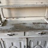 Old patinated dresser buffet