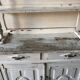 Old patinated dresser buffet