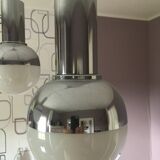 Suspension 3 chrome balls and opaline