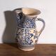 Old blue and white faience jug – Central Europe, around 1930