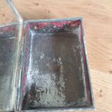 Silver plated jewelry box