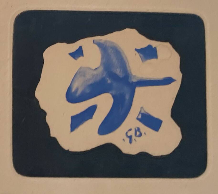 Georges Braque (1882 - 1963) Bird 1958