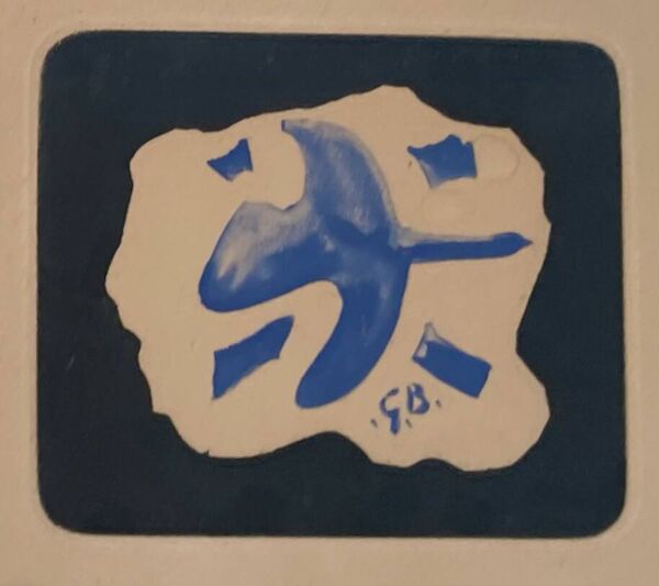 Georges Braque (1882 - 1963) Oiseau 1958